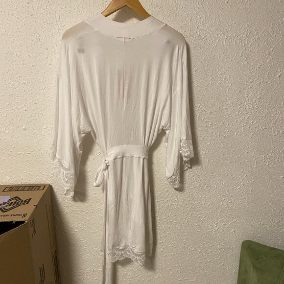 Eberjey Mariana TENCEL Modal Robe Size Small NWT Bridal - Picture 4 of 5